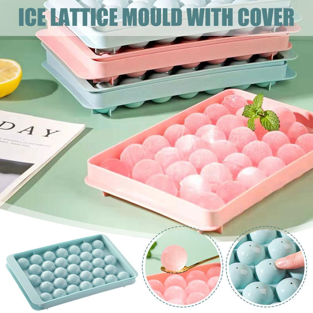 Ice Mold Sphere - Bandeja redonda para cubitos de hielo,