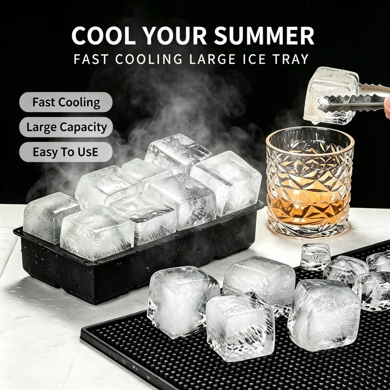 Ice Mold Sphere - Molde para Hielo de 6 Cavidades,