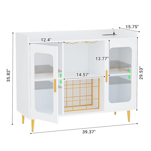 Mueble Bar para Licores con To - Home Bar And Cabinet reseña y precio