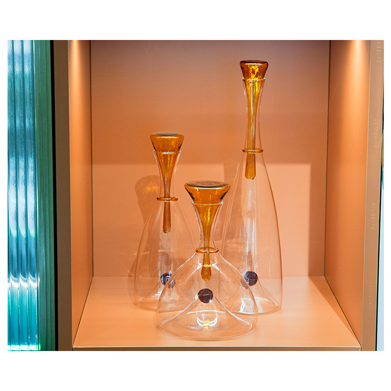 Decantador de Vidrio Moderno y - Home Bar And Cabinet reseña y precio
