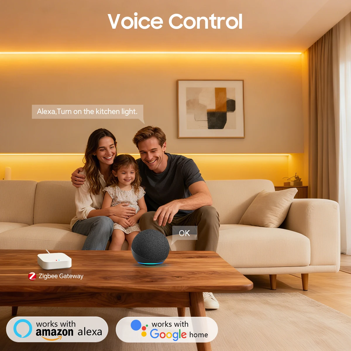 Luces Inteligentes Zigbee para - Home Bar And Cabinet reseña y precio