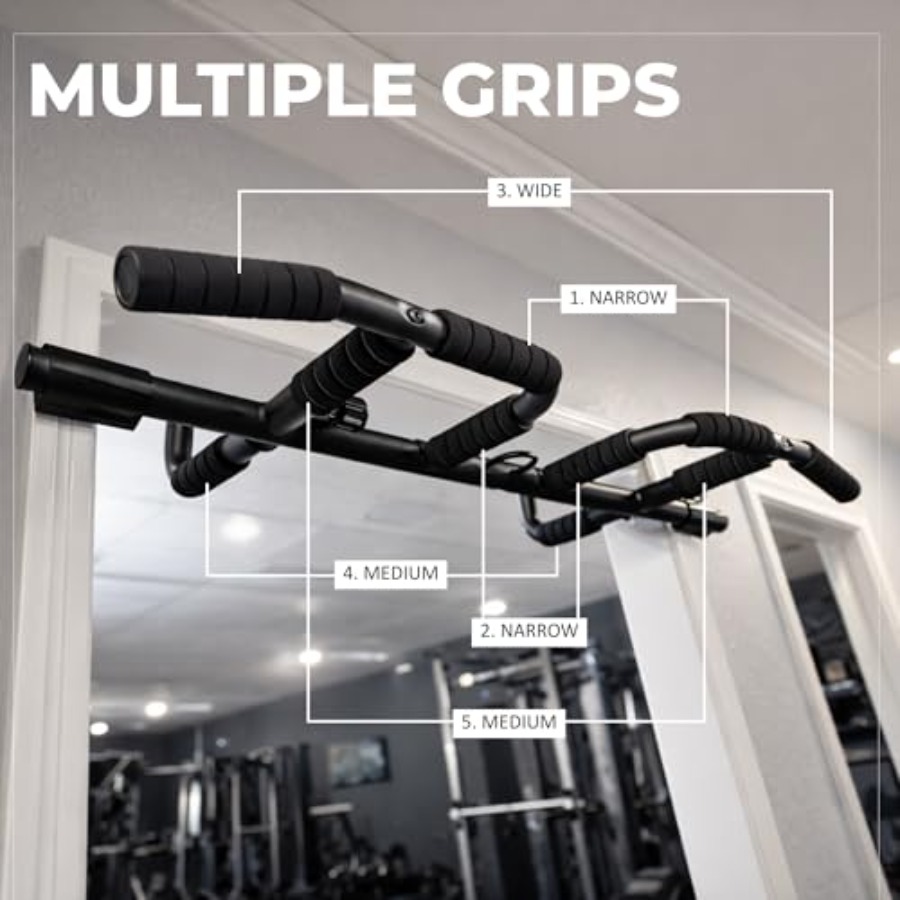 Barra de dominadas para puerta - Home Bar And Gym reseña y precio