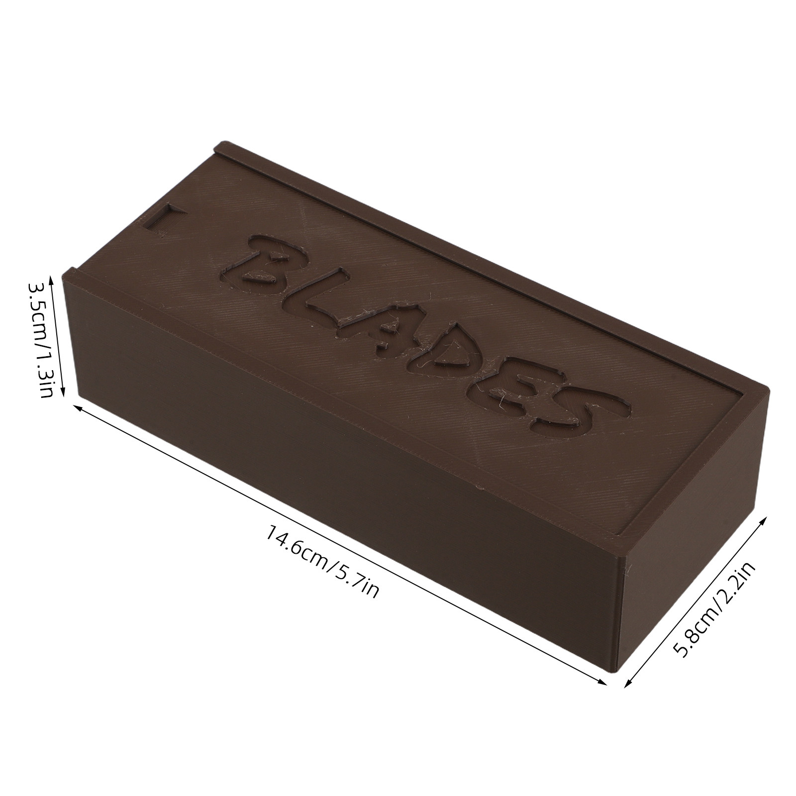 Estuche de Plástico Marrón de  - Home Barber reseña y precio